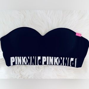 NWT PINK VICTORIA’s SECRET wireless and strapless push up bra, Size: Medium